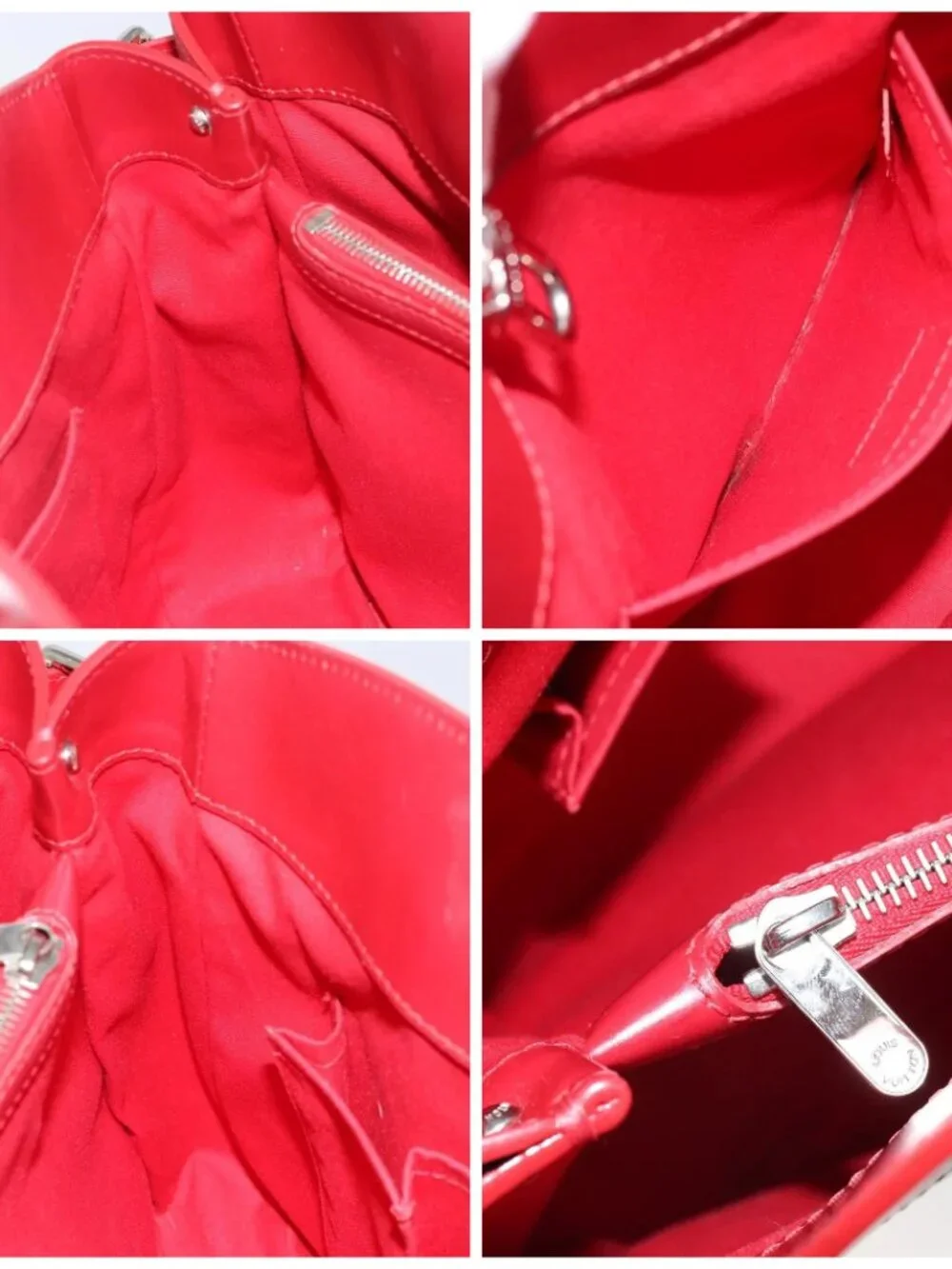 LOUIS VUITTON Epi Passy PM Hand Bag Red M5926E LV Auth yk19943 - Picture 15 of 16